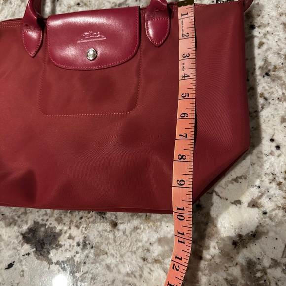 *GENTLY WORN* Longchamp Le Pliage City Small Shoulder Tote - Picture 10 of 16